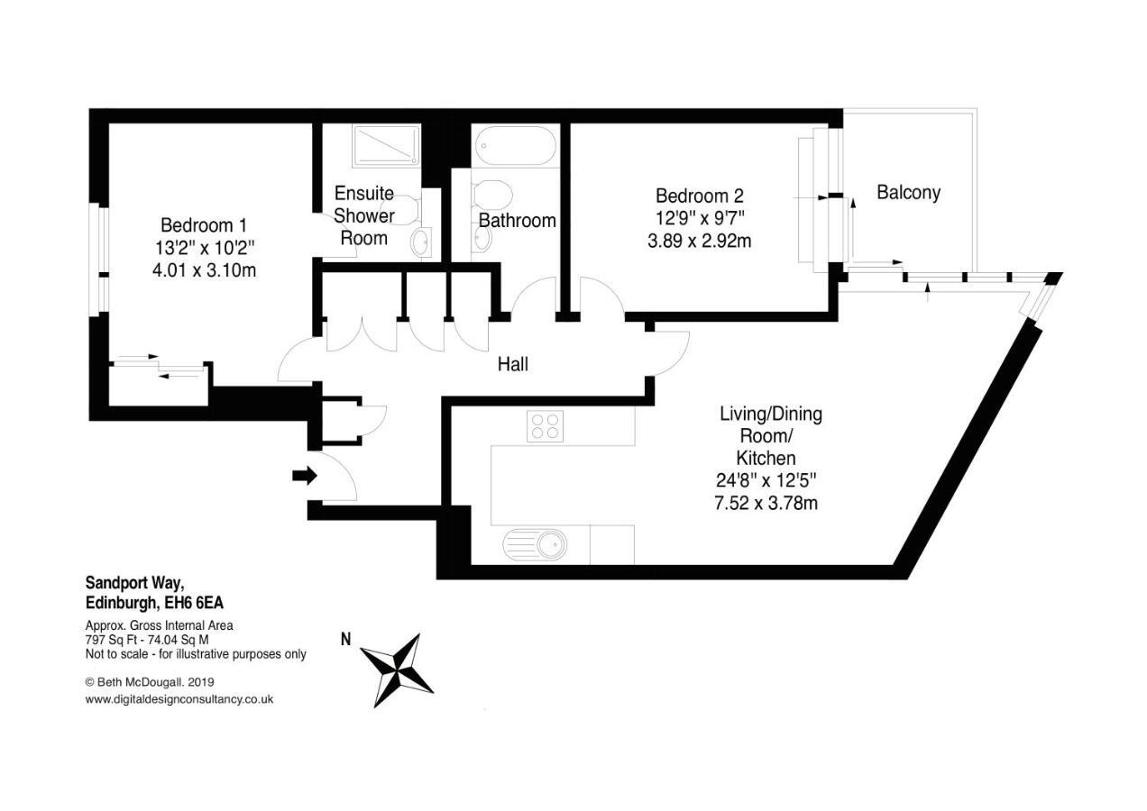 The Sandport Way Residence เอดินบะระ ภายนอก รูปภาพ